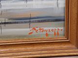 an image of a painting of a boat on a body of water