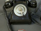 a telephone that is sitting on a table