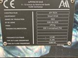 a sign on the side of a machine that says apfetchgas