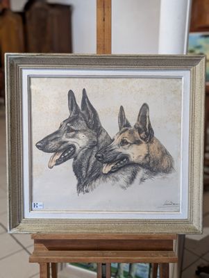 (Sous Réserve) - Léon Danchin (1887-1938) - Gravure polychro…