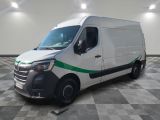 a picture of a white van parked in a garage