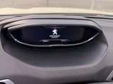 a car dashboard with a digital display on it