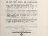 an old book with a black and white title on it