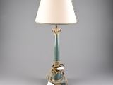 an image of a table lamp with a rope wrapped around it