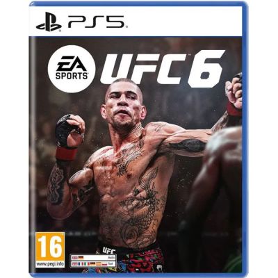 the cover of the video game ufc 6