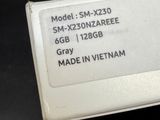a close up of a white box with a label on it