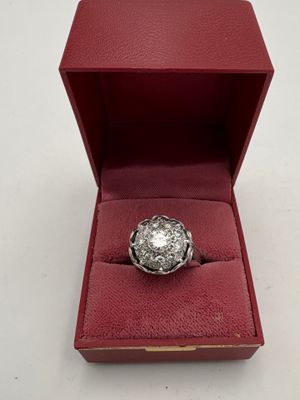 an image of a diamond ring in a red box