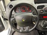 the interior of a car with a steering wheel and dashboard controls