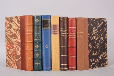 GONCOURT (Edmond et Jules de ou Edmond seul), 7 vol.