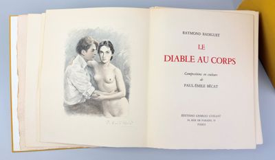 un livre sur lequel figure le dessin d'un homme et d'une femme