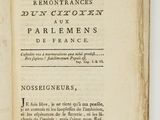 an open book with a black and white title on it