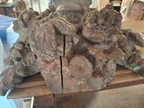 a piece of wood that is sitting on top of a table