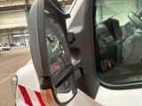 an image of a side view mirror of a truck