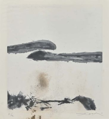 une image représentant un dessin en noir et blanc d'un plan d'eau