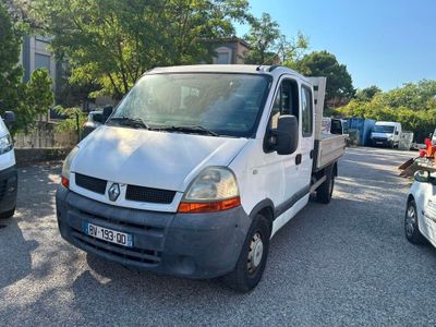 une camionnette blanche garée dans un parking