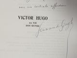 signed copy of the first edition of victor hugo ' s novel