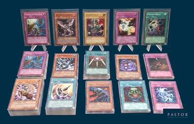 a lot of cards that are on a table