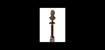 an image of a statue of a woman on a pedestal