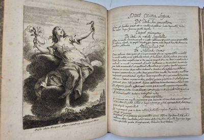 un vieux livre avec l'image d'une femme