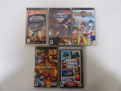 5 Jeux PlayStation PSP : Star Wars Battlefront - Squad Comma…
