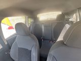 two seats in the back of a car that are empty