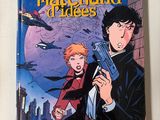 the cover of a comic book with a picture of a man holding a gun