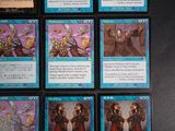 a lot of cards that are sitting on a table