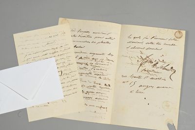 MAINE-ET-LOIRE. Aimé de SOLAND (Angers 1819-1910), naturalis…