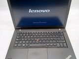 lenovo laptop computer with keyboard and mouse on white surface