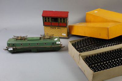 JEP « O » : Motrice CC 7001 SNCF bicolore vert avec 2 moteur… - Photo 1