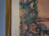 a picture of a painting hanging on the wall