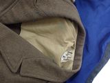 a close up of a jacket with a label on it