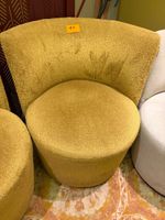 2 Petits fauteuils MOBITEC, cumin, assise tournante, petits … (photo 3)