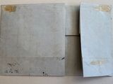 a piece of paper that has been left on the table