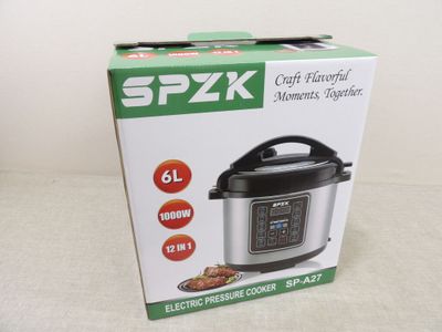 an image of a boxed box of an electric pressure cooker