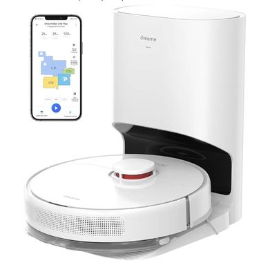 dreame D10 Plus Robot Aspirateur Laveur avec vidange Automat…