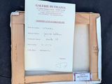 a piece of paper that has been placed in a box