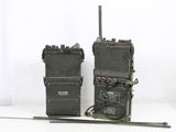 two radio ' s that are sitting on a table