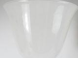 a close up of a lamp on a table with a white background