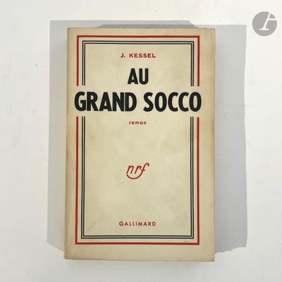 the cover of the book au grand socco by j kessell