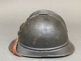a helmet that is sitting on a table