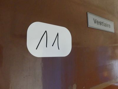 a picture of a sign on the side of a building
