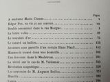an open book with a list of the names and numbers on it