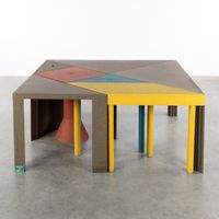 Massimo Morozzi (1941–2014) « Tangram », table modulaire, po… (photo 2)