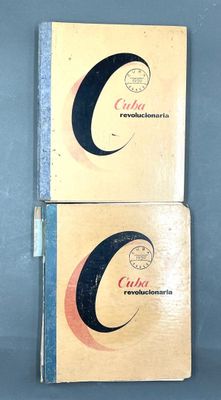 CUBA 2 albums de timbres 1959-1968