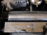 a close up of a machine that has a lot of things on it