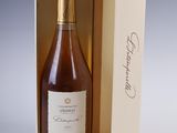 an image of a bottle of champagne in a cardboard box