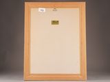 an image of a picture frame with a label on it