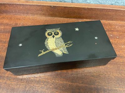 COUROC, Monterey (CA) USA Boîte rectangulaire en bois marque… - Photo 1