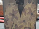 a picture of a painting of a man with bananas on it